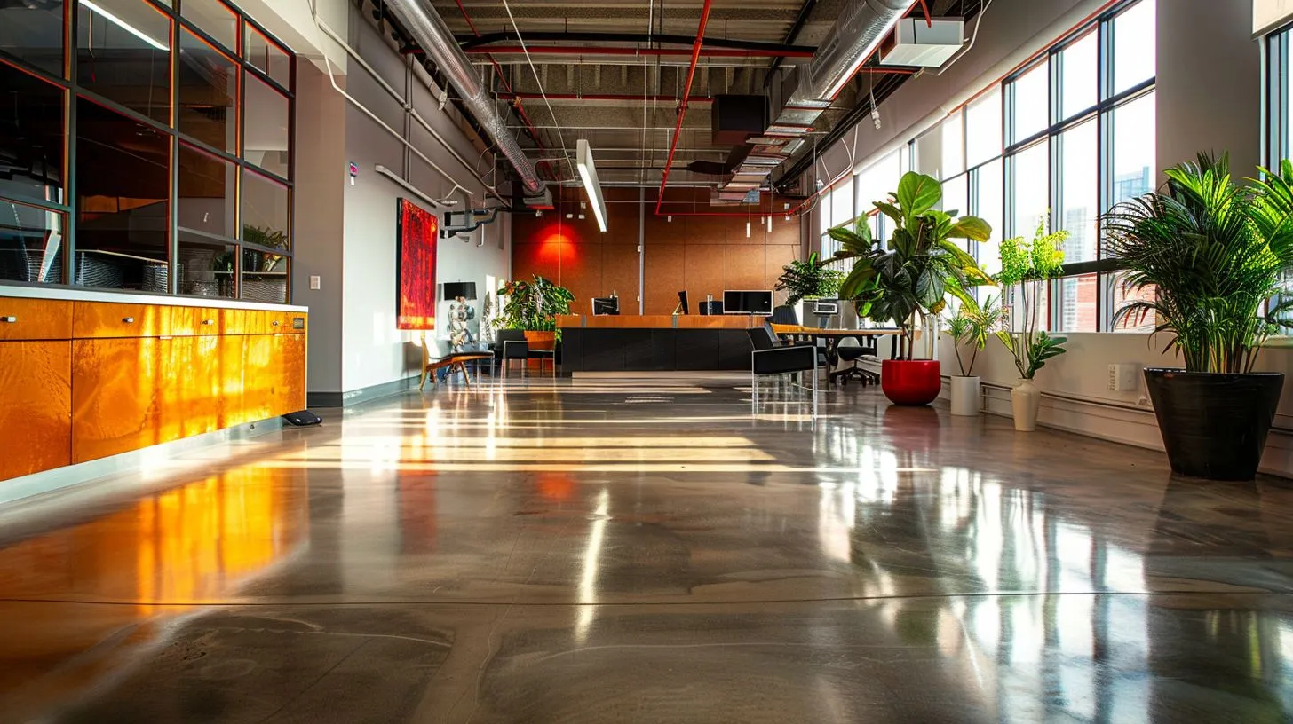 Why Choose Polished Concrete Floors For Your Commercial Spaces?