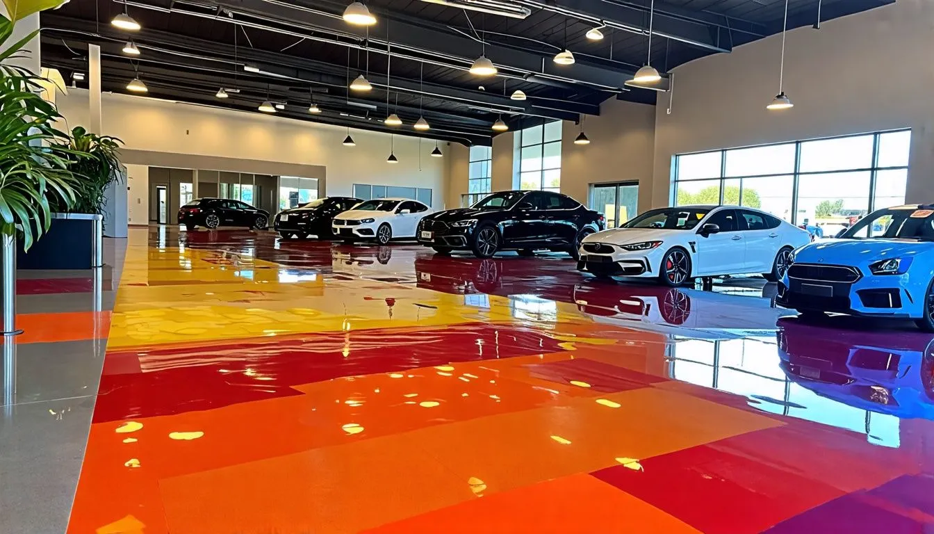 Durable and customizable - Epoxy Flooring