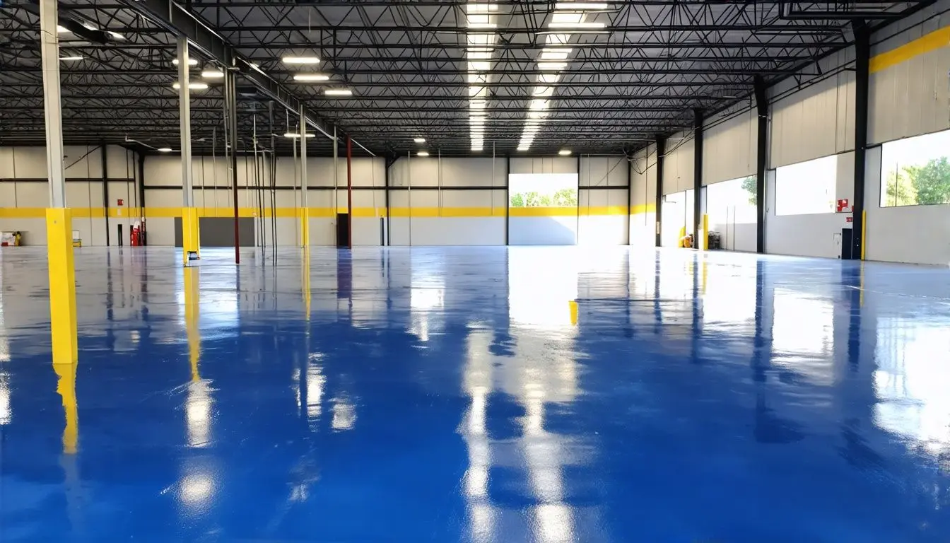 Minimal Maintenance and Repair Expenses - Industrial Epoxy Flooring